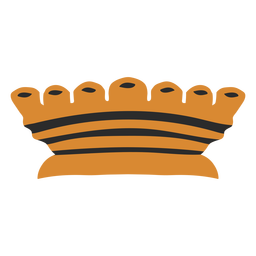 Kinara Kwanzaa flat PNG Design