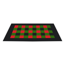 Kwanzaa tablecloth element flat PNG Design Transparent PNG