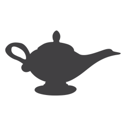 Silhueta mágica árabe de cordeiro Desenho PNG