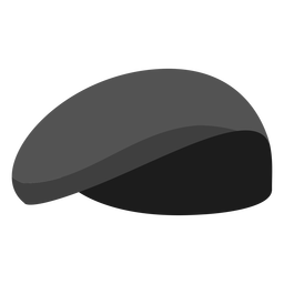 Military beret flat PNG Design