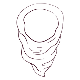 Bufanda de moto dibujada a mano Diseño PNG