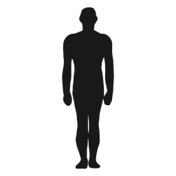 Muscular Man Stiff Silhouette PNG & SVG Design For T-Shirts