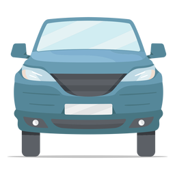 Plano delantero del vehículo pick-up Diseño PNG