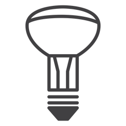 Carrera de la bombilla del reflector Diseño PNG