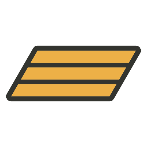 Emblema de remendo de linhas retas Desenho PNG