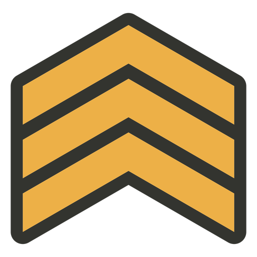 Emblema de patch triangular Desenho PNG