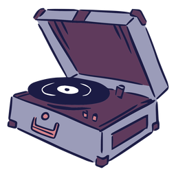 Turntable Record Player PNG & SVG Design For T-Shirts