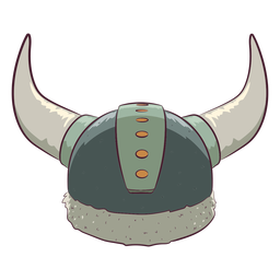 Viking helmet element illustration PNG Design Transparent PNG