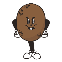 Frutas RetroCartoon Color - 2 Desenho PNG