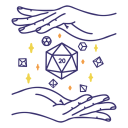 Würfel rollen - 9 PNG-Design