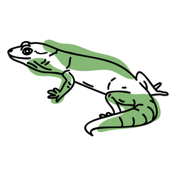 Animals FlatWashInk - 4 Desenho PNG