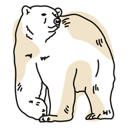 Animals FlatWashInk - 55 Desenho PNG