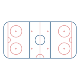 Hockey court sport PNG Design Transparent PNG