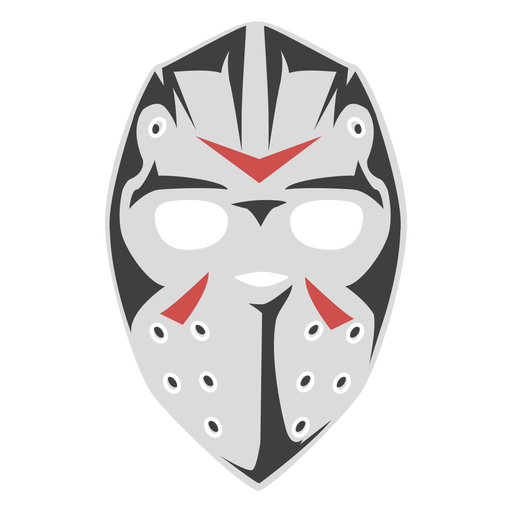 Ice hockey mask sport PNG Design