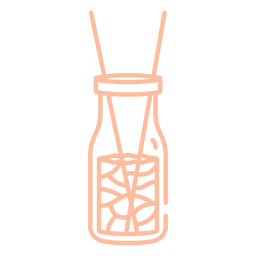 8_Food_Drinks_Detailed Geometric_1_VinylStroke - 0 Diseño PNG