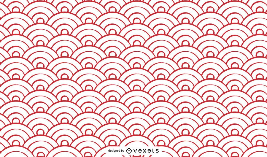 Seigaiha Japanese waves pattern Seigaiha Japanese waves pattern