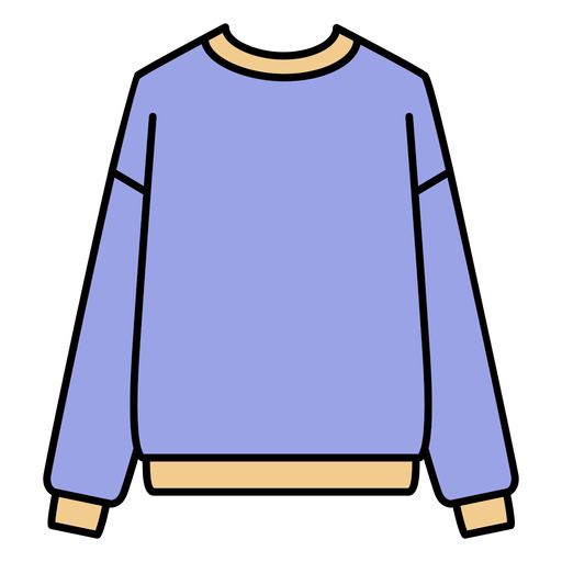 Simple color stroke geometric sweatshirt