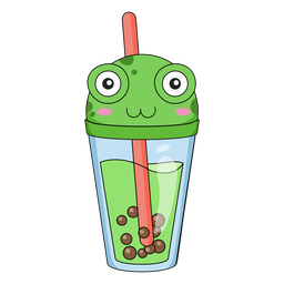 BubbleTeaAnimals - 2 PNG-Design