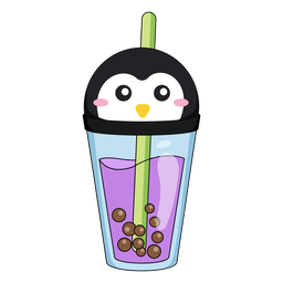 BubbleTeaAnimals - 6 Diseño PNG