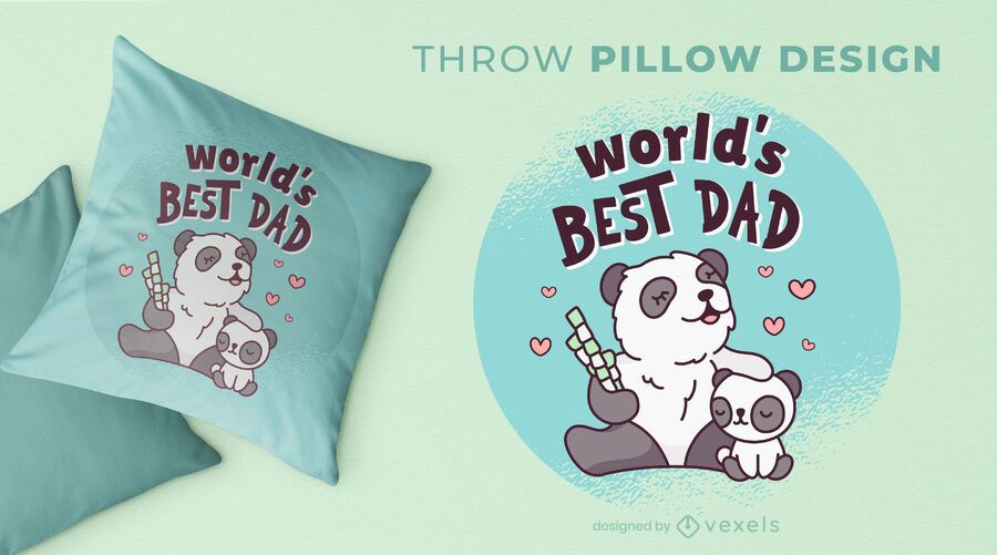 Diseño de almohada para el día del padre. Diseño de almohada para el día del padre.