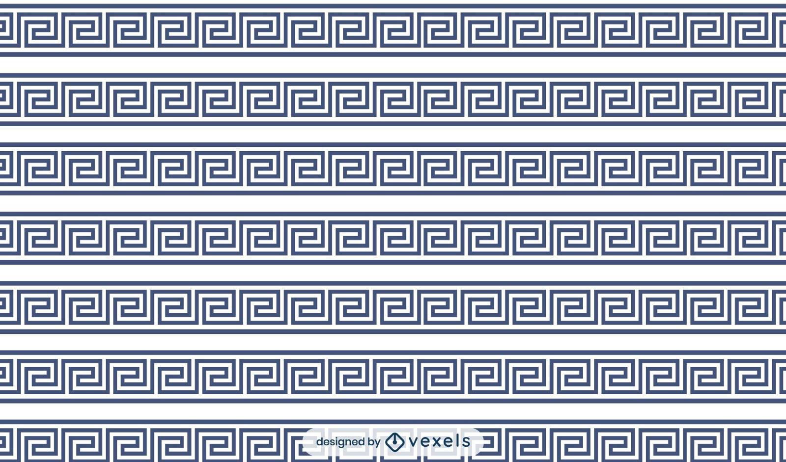 Meander greek seamless pattern
