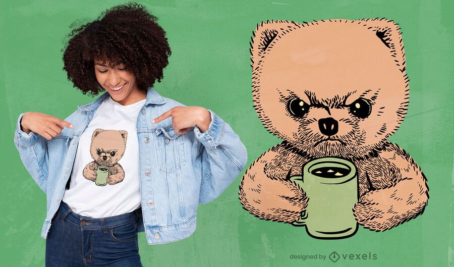 Angry pomeranian t-shirt design Angry pomeranian t-shirt design