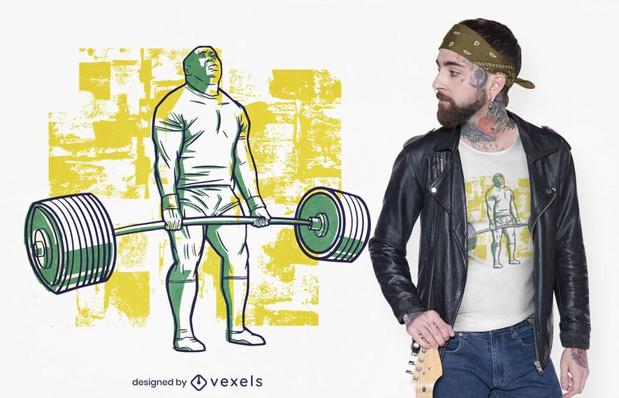 Bodybuilder deadlift t-shirt design Bodybuilder deadlift t-shirt design