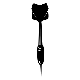 Dart filled stroke facing down PNG Design
