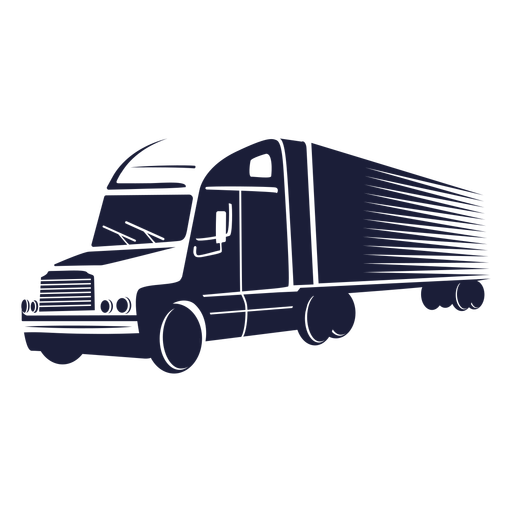 Side big truck cut out  PNG Design