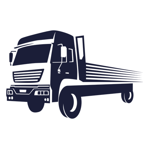 Side truck cut out  PNG Design