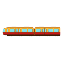 Yellow train transport