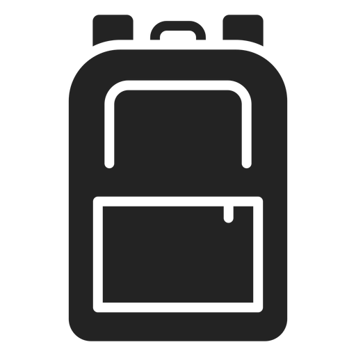 Backpack cut out  PNG Design