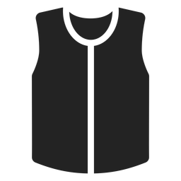 Vest cut out PNG Design
