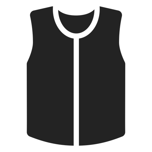 Vest cut out PNG Design