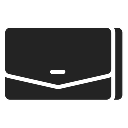 Pouch bag cut out PNG Design