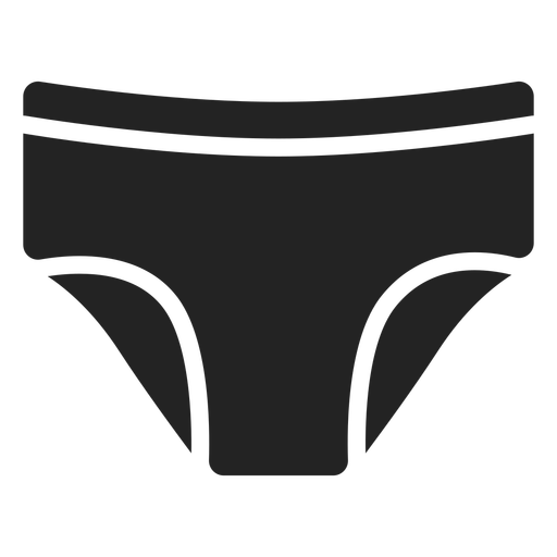 Underwear cut out PNG Design