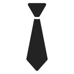 Men´s Tie Cut Out Transparent PNG & SVG Vector