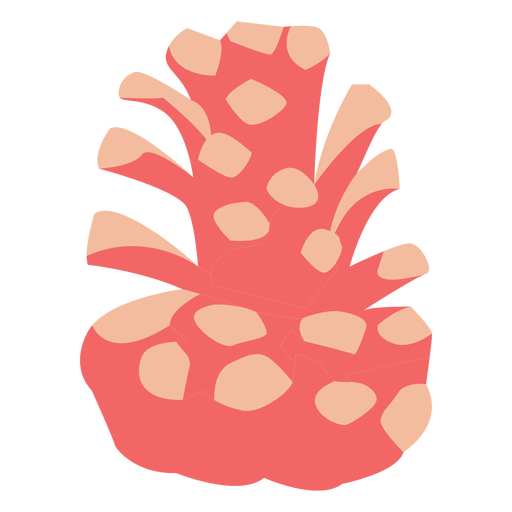 Pinecone flat PNG Design