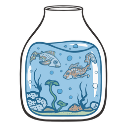 TANQUE DE PESCADO - 1 Diseño PNG