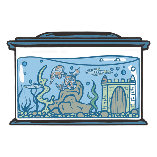 FISHTANK - 2 Desenho PNG