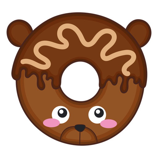 Bear donut kawaii