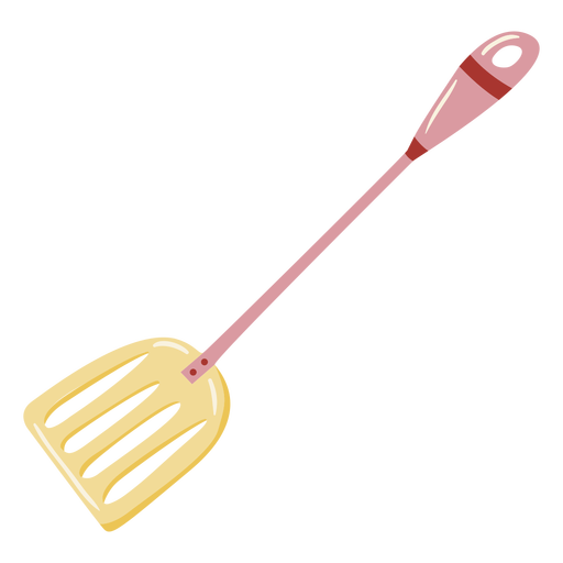 Cooking spatula color cut out PNG Design