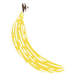 Banana color cut out 