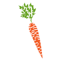 Healthy carrot cut out PNG Design