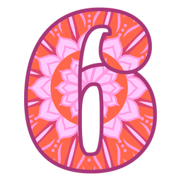 MandalaMonogramasFemenine - 6 Diseño PNG