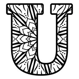 MandalaMonogramas Feminina - 60 Desenho PNG