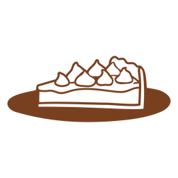 Panadería y Dulces Trazo cortado a mano - 0 Diseño PNG