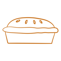 Traço de corte manual de padaria e doces - 16 Desenho PNG