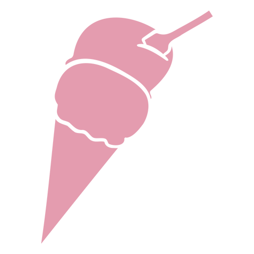 Icecream cone cut out