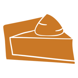  caramel cake PNG Design